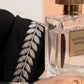 Ivory Vine Abaya - Black