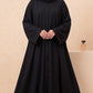 Flare Essential Maxi Abaya - Black